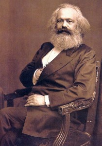 Karl Marx. Probably missing out on the farmer's market too